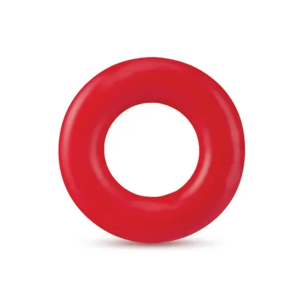 Blush Stay Hard Donut Rings Cockring 2-Pack Red